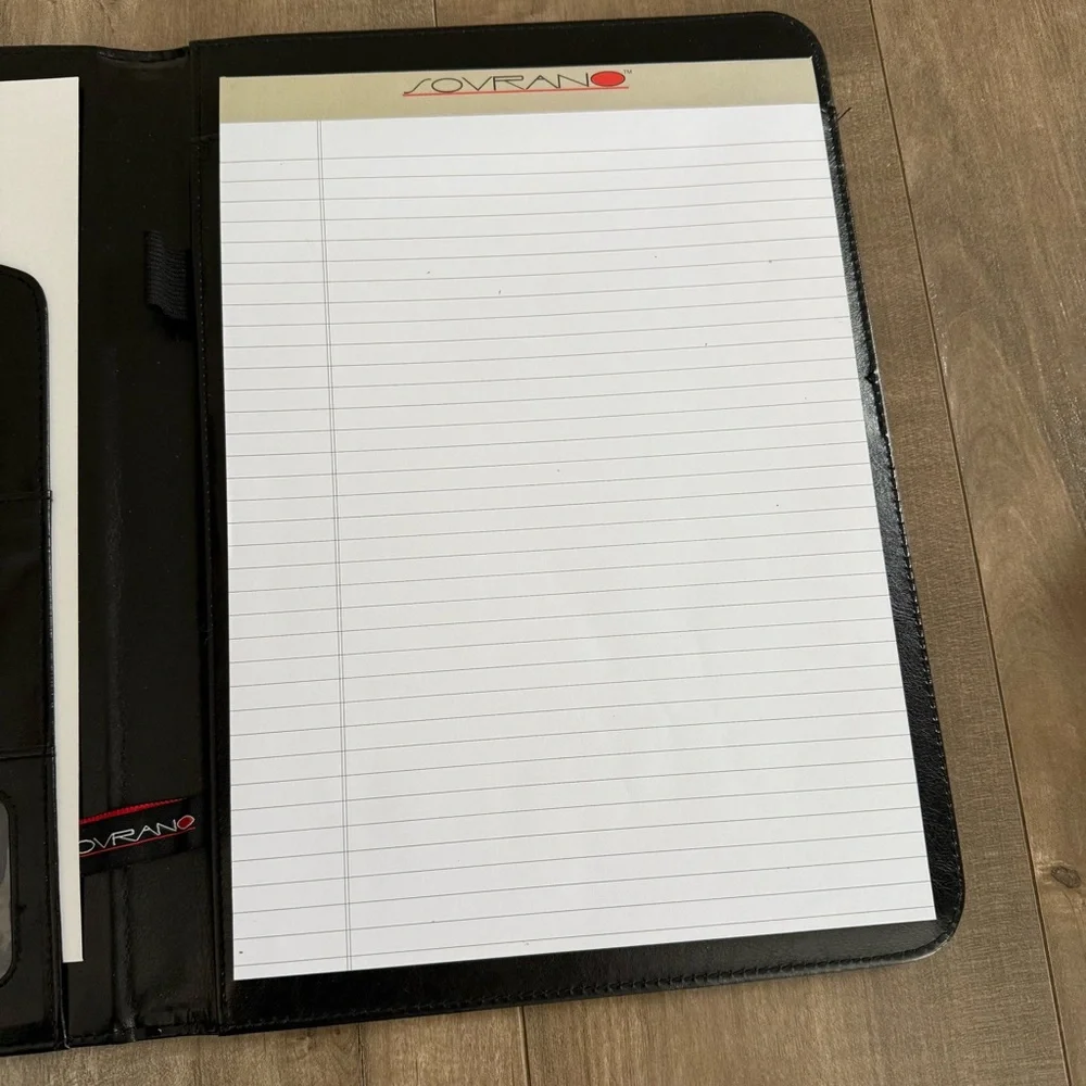 NEW Sovrano Padfolio Black & Parker Ballpoint Pen JB HUNT Dedicated‎ Office